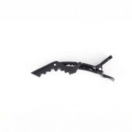 Asuer Pinzas de Cocodrilo Negra 4ud